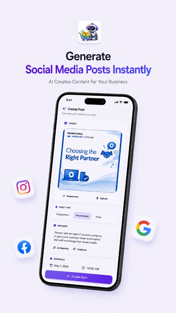 Generate social media posts instantly with Dukandari AI