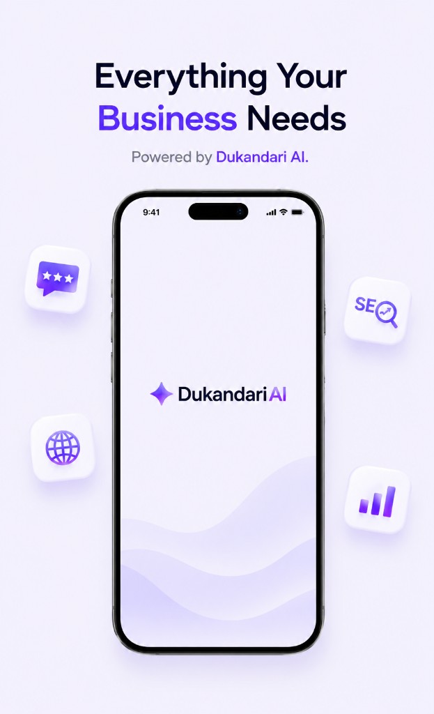 Everything your business needs, powered by Dukandari AI